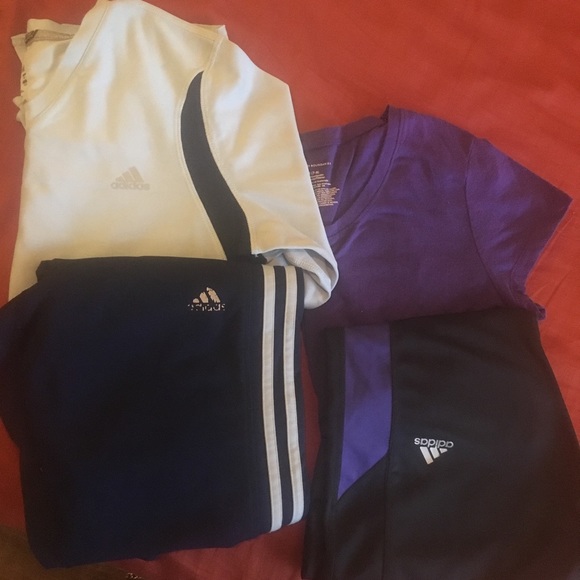adidas Tops - ‼️SALE‼️Adidas Bundle Legging & Shirt (2 Sets)